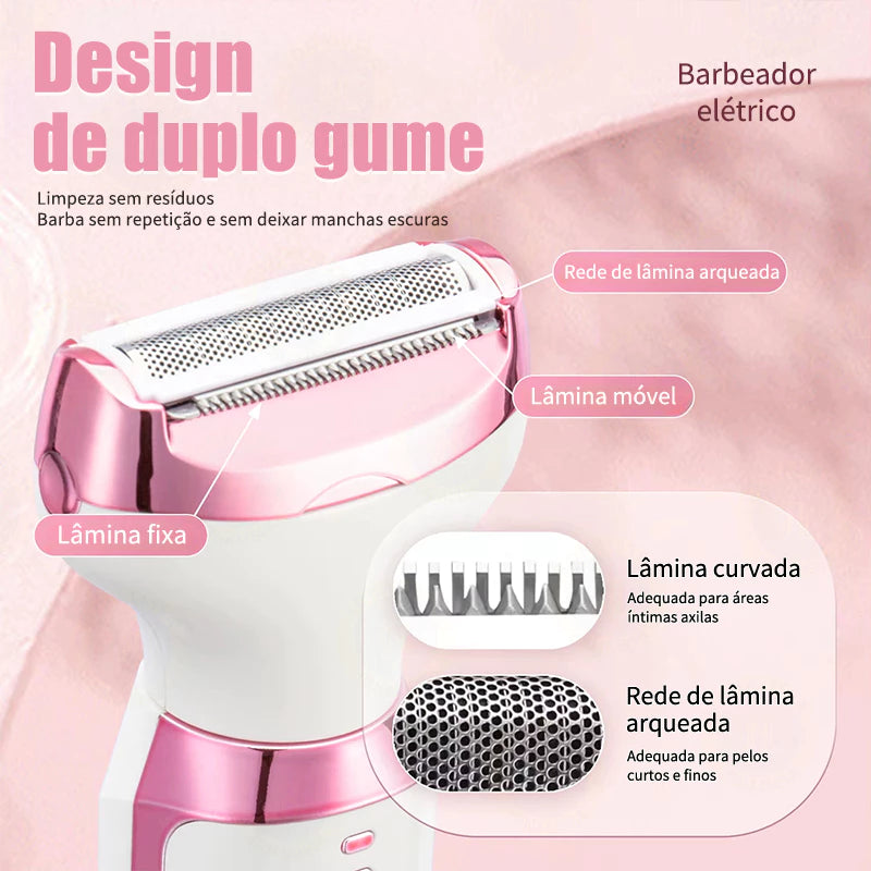 Depilador Feminino 5 em 1