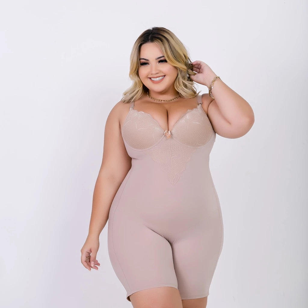 Cinta Modeladora Macaquinho Plus Size