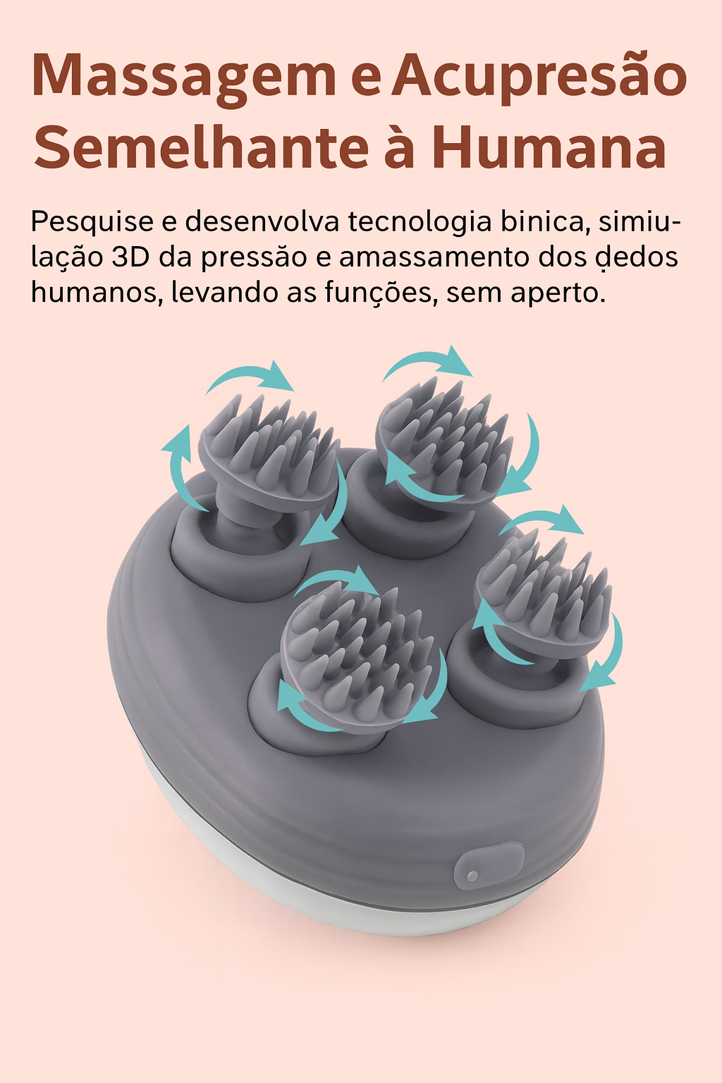 Massageador Capilar e Facial RevitaLux