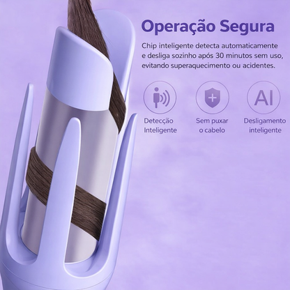Modelador de Cachos Giratório Automático