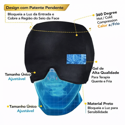Touca Facial para Enxaqueca