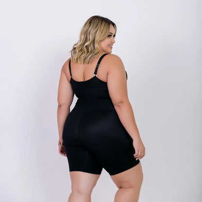 Cinta Modeladora Macaquinho Plus Size 46 | 48 | 50 | 52 Reduz Medidas