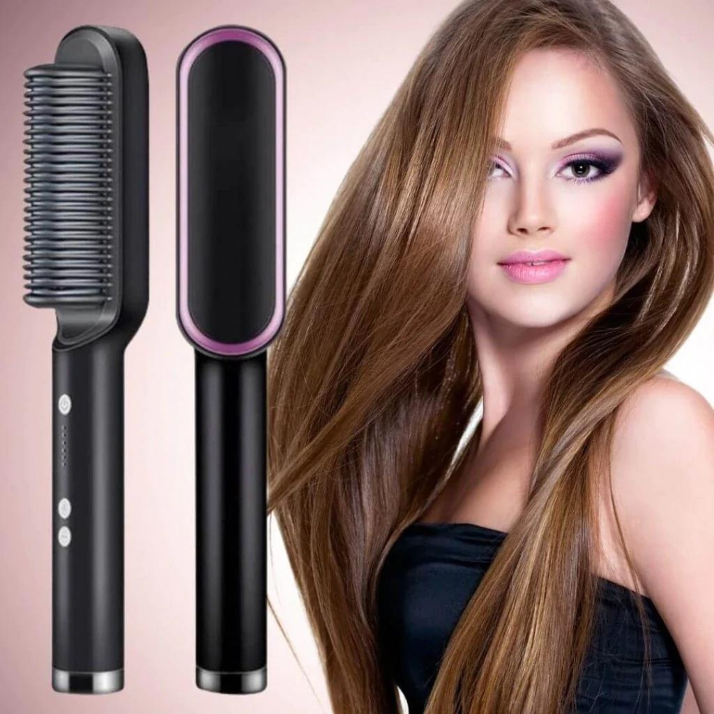 Escova Alisadora 5 em 1 - Beauty Hair