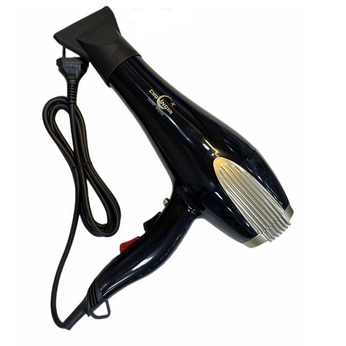 Secador de Cabelo Profissional Turbo 4 em 1 Alta Potência 110V/220V