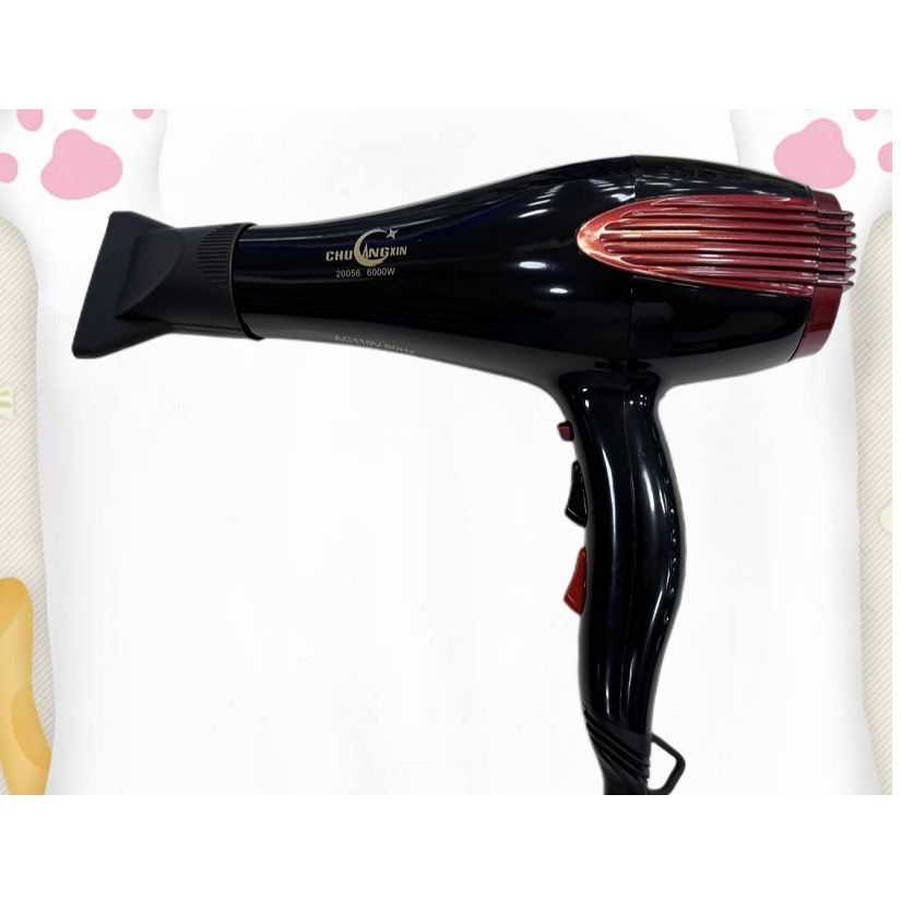 Secador de Cabelo Profissional Turbo 4 em 1 Alta Potência 110V/220V