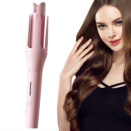 Modelador de Cachos Ferro Ondulação Automático Giratório Bivolt Aquecimento Rápido