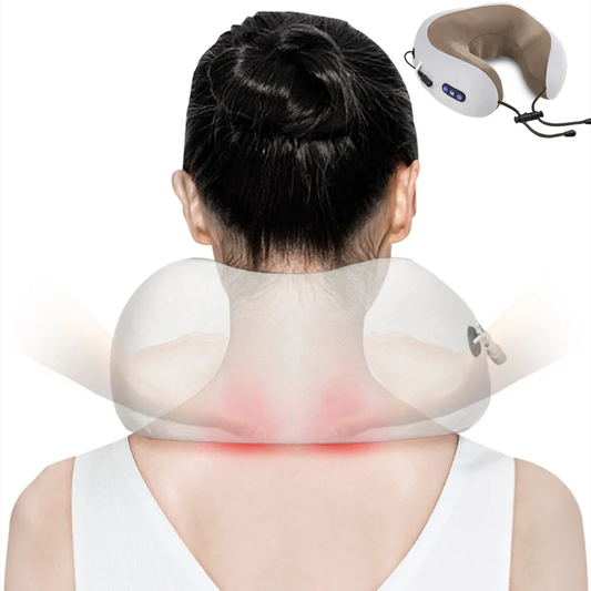 Massageadora De Pescoço Almofada Vibratória Elétrica Usb 869
