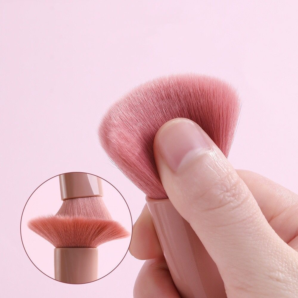 Kit 5 de Pincéis Para Maquiagem Com Espelho Super Sofisticado/Várias Cores Disponíveis/Promoção——WL