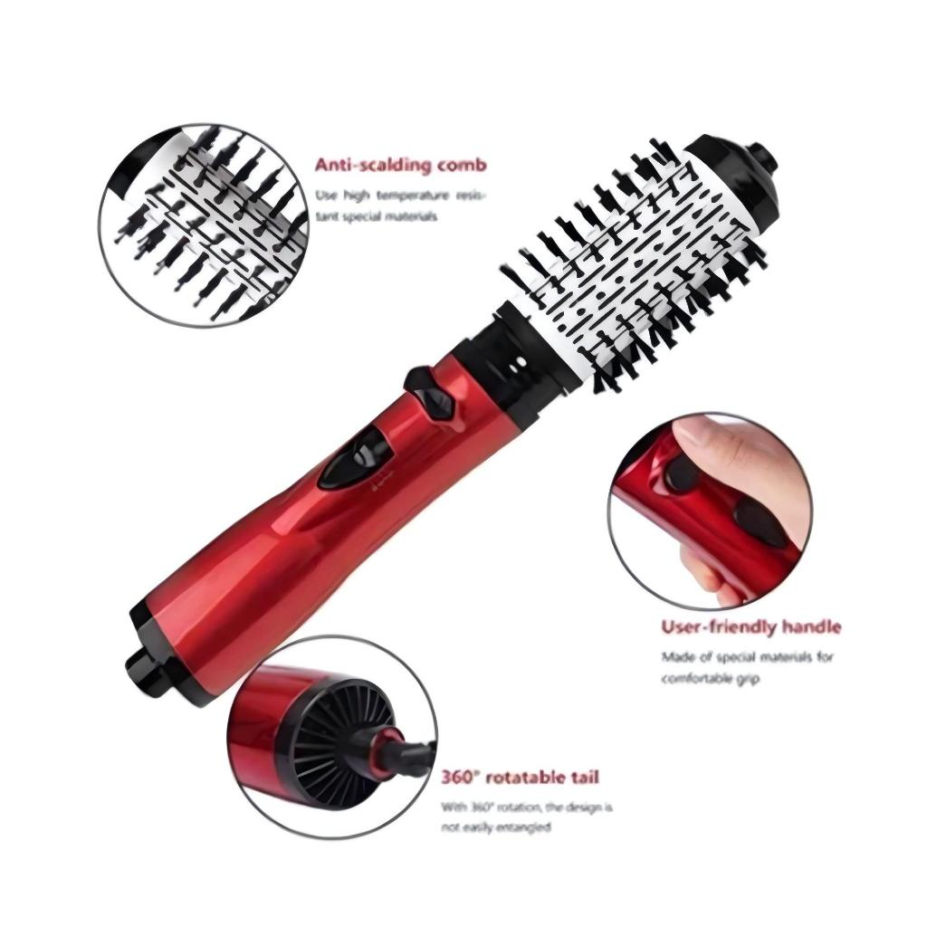 Escova Rotativa Elétrica Secador de cabelo Professinal 2 em 1