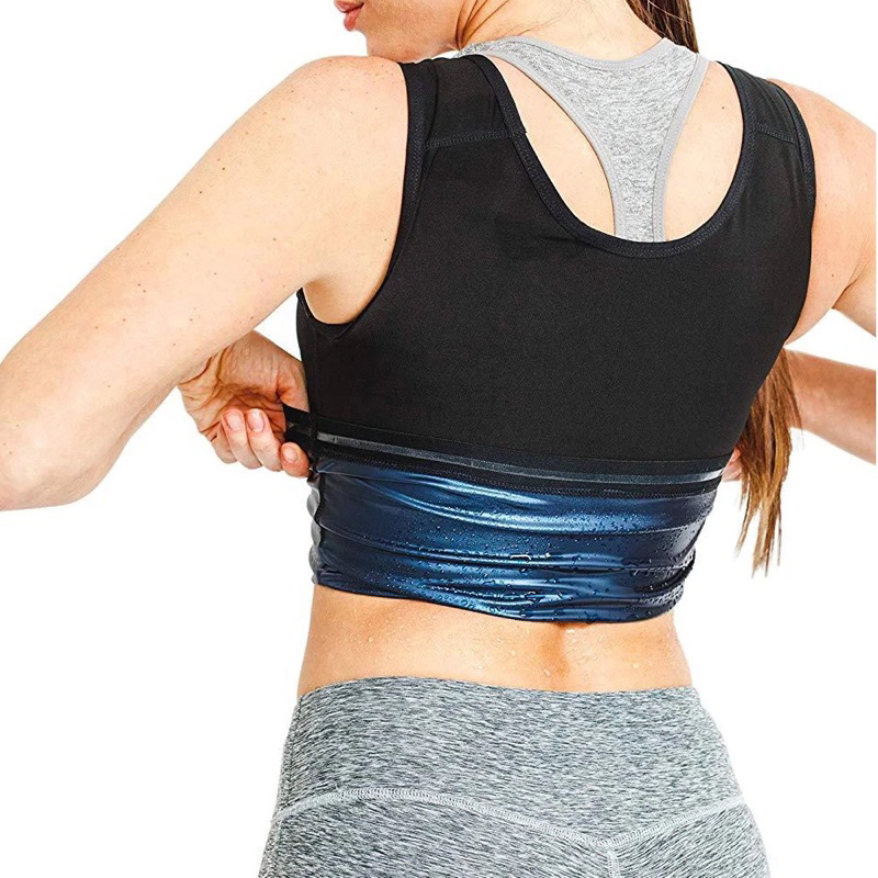 Camisa Regata Termica Cinta Compressão Abdominal Sauna Modeladora Redutora Medidas Unissex