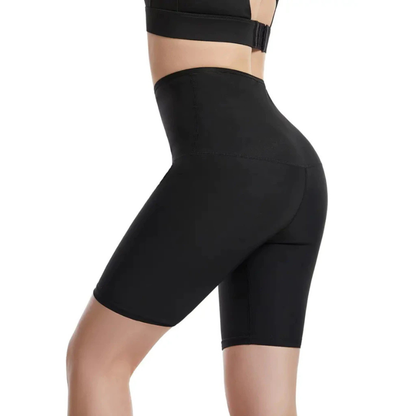 Bermuda Short Modelador Efeito Sauna Queima Gordura Afina Cintura Cinta