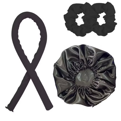 Kit Modelador de Cachos + Touca de Cetim