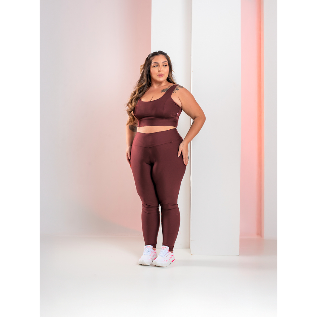 Conjunto Plus Size Zero Transparência