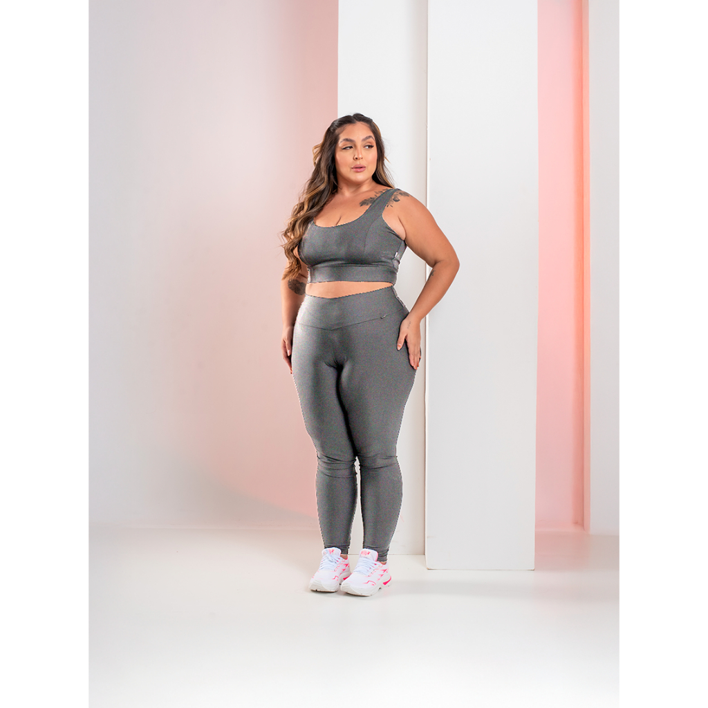Conjunto Plus Size Zero Transparência