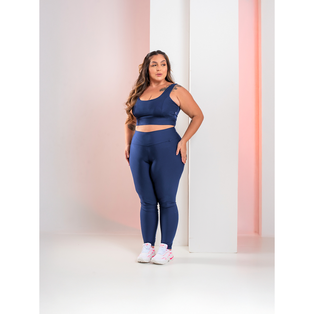 Conjunto Plus Size Zero Transparência