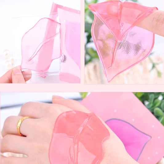 Kit 40 Máscaras Labial DADIVA De Mel de colágeno com cristal hidratante para lábios