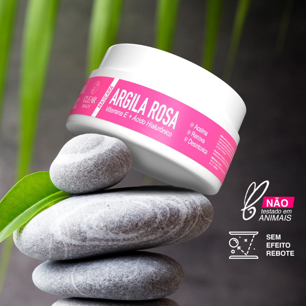 Máscara Facial + Ácido Hialurônico Skin Care Completo - 90g