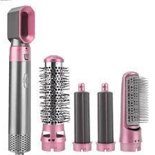 Escova 5 em 1 Profissional Secador Pente, Modelador Aumenta Volume Rapidamente Fácil de Usar Resultados de Salão