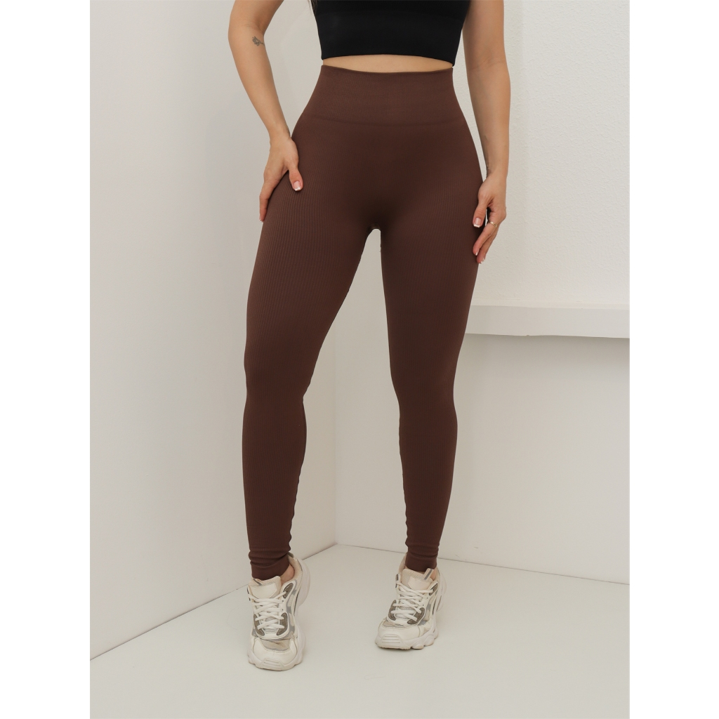Calça Legging Canelada Esportiva