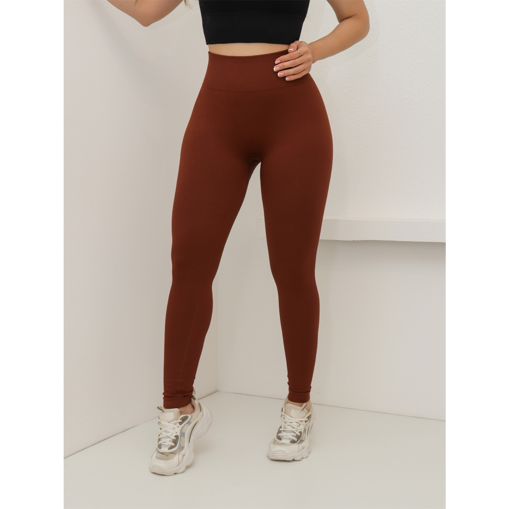 Calça Legging Canelada Esportiva