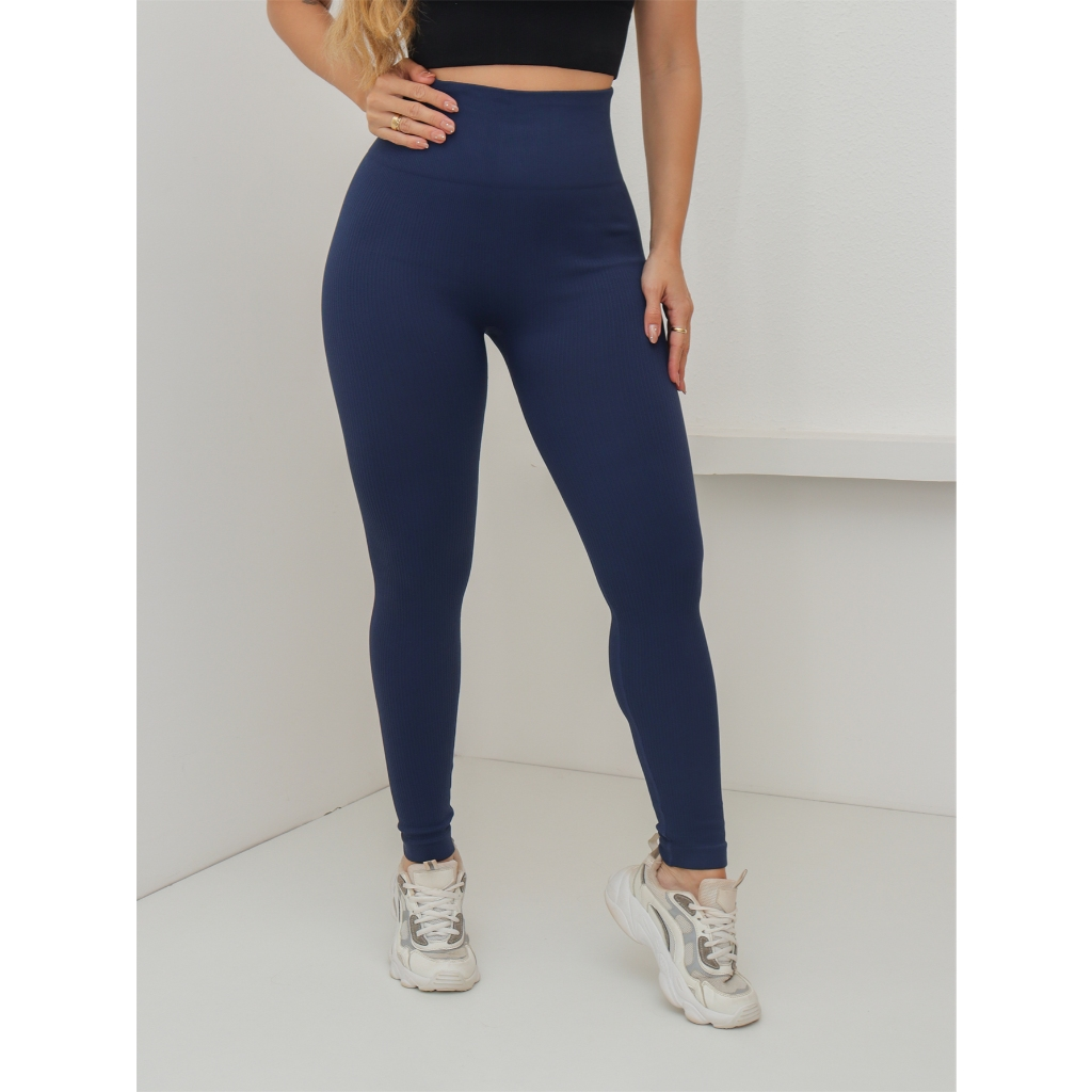 Calça Legging Canelada Esportiva
