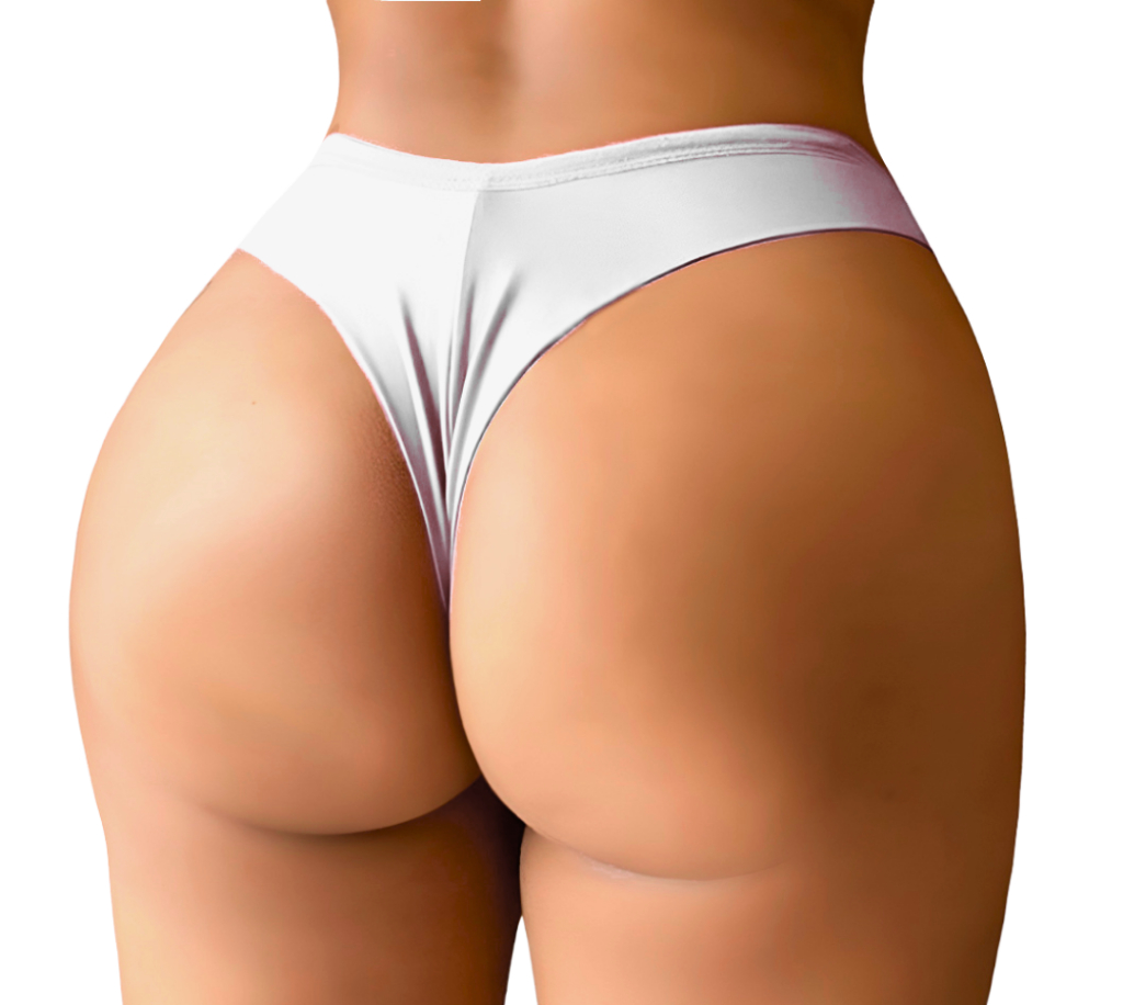 Kit com 10 ou 5 Calcinhas Fio Dental Duplo Empina Bumbum Conforto Sensual Levanta Bumbum