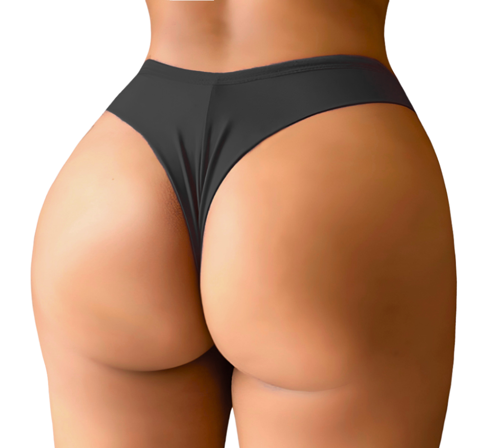 Kit com 10 ou 5 Calcinhas Fio Dental Duplo Empina Bumbum Conforto Sensual Levanta Bumbum