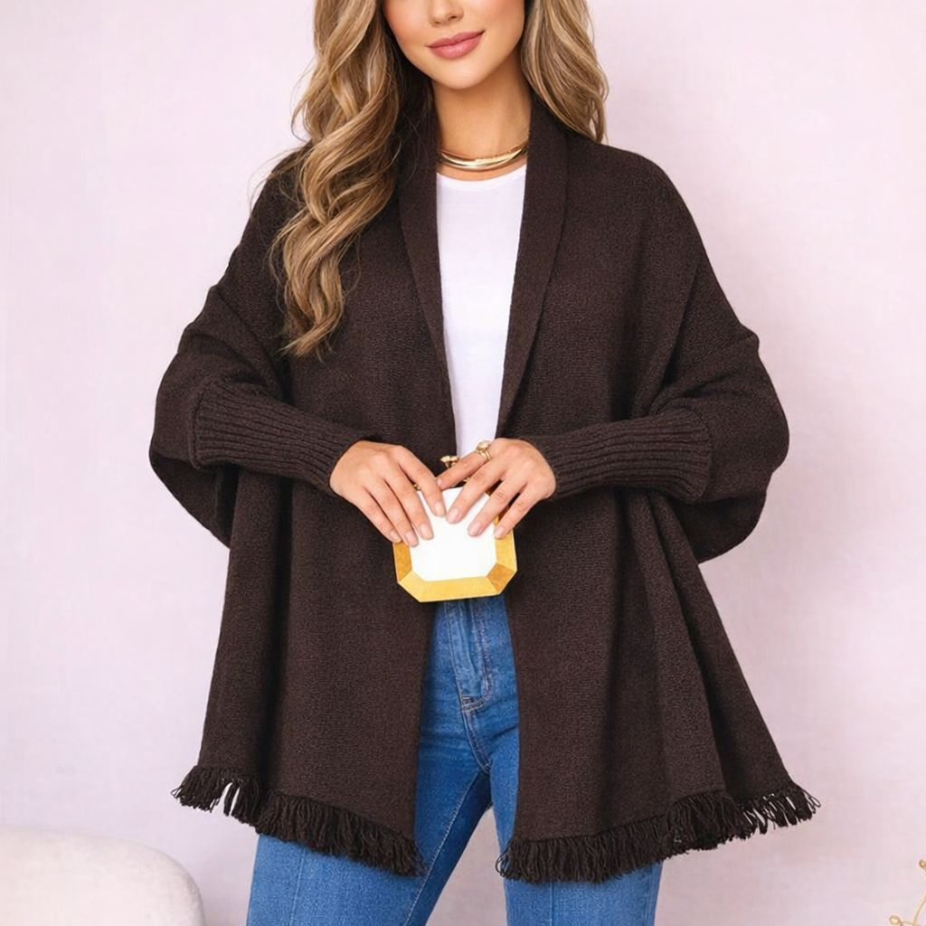 Poncho Tricot Premium