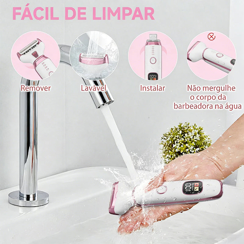 Depilador Feminino 5 em 1