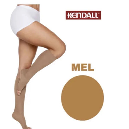 Meia Kendall de Media Compressão 3/4 Sem Ponteira