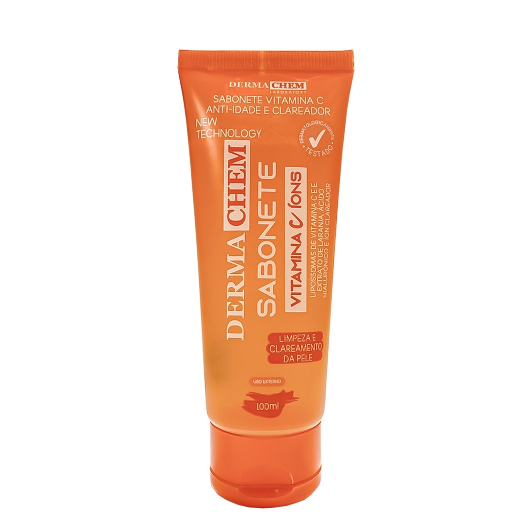 Kit Skincare Vitamina C Dermacrem – Clareador, Anti-idade & Anti-manchas