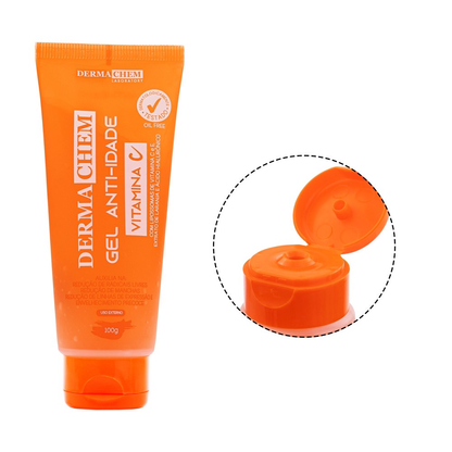Kit Skincare Vitamina C Dermacrem – Clareador, Anti-idade & Anti-manchas