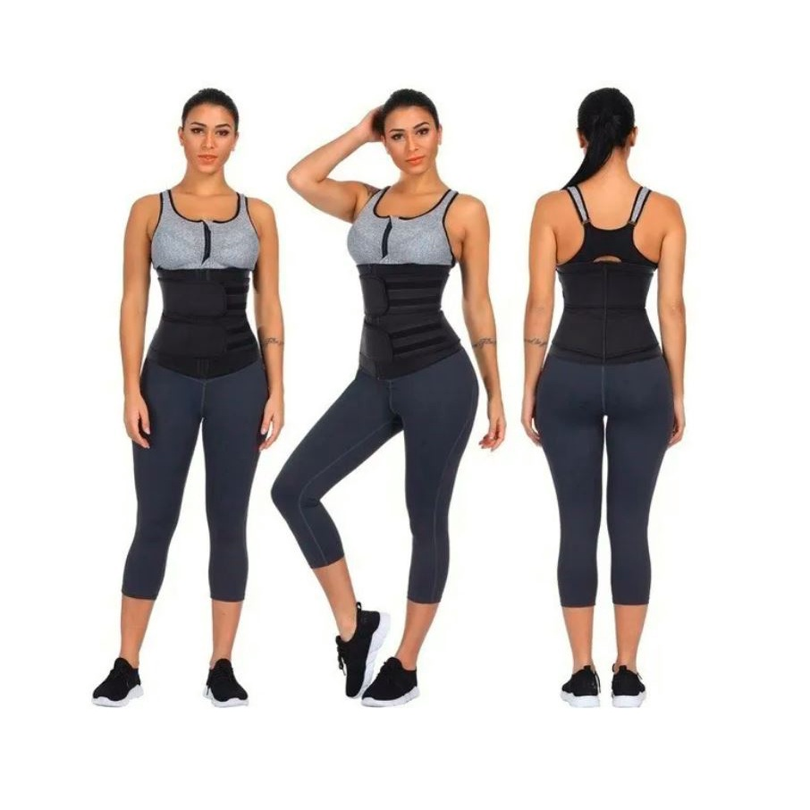 Cinta Modeladora de Barriga/Abdominal E Redutora Exercícios para Academia Emborrachada e com Redução De Medida 3249