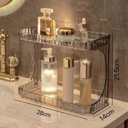 Organizador Diamante Prateleira em Acrílico