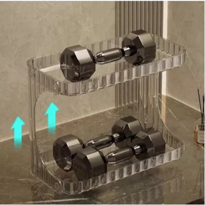 Organizador Diamante Prateleira em Acrílico