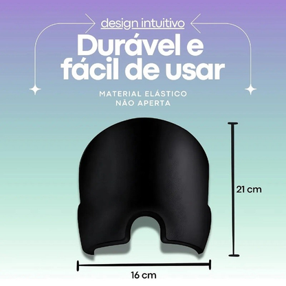 Touca de Enxaqueca Alívio Dor de Cabeça Gelada,Mascara de Gelo Facial Confortável