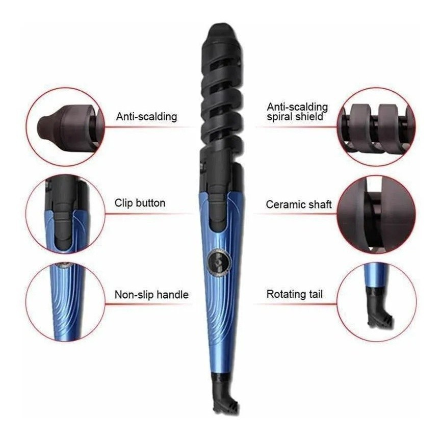 Kit 3 em 1- Prancha Chapinha Íon Titânio Iônica Profissional 450f Prancha de Cabelo 110/220v