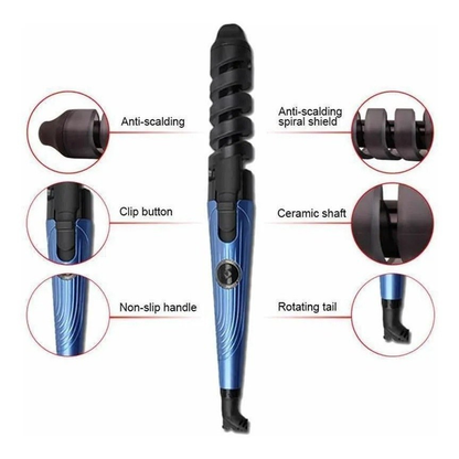 Kit 3 em 1- Prancha Chapinha Íon Titânio Iônica Profissional 450f Prancha de Cabelo 110/220v