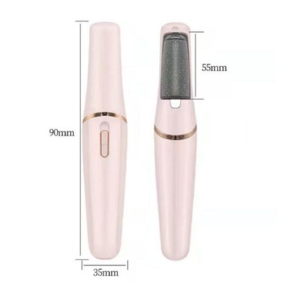 Lixador de Pé Elétrico - Esfoliador Tira Calos Pedicure Portátil-GUI ANA