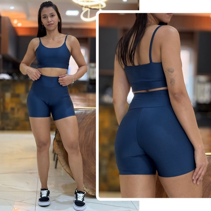 Conjunto Suplex Cintura Alta Zero Transparência