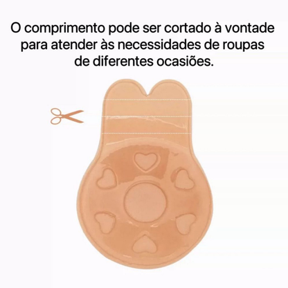 Kit 2 Conjunto para levantar o peito 1 Sutiã Rolo Adesivo + 1 par Sutiã Adesivo Pushup