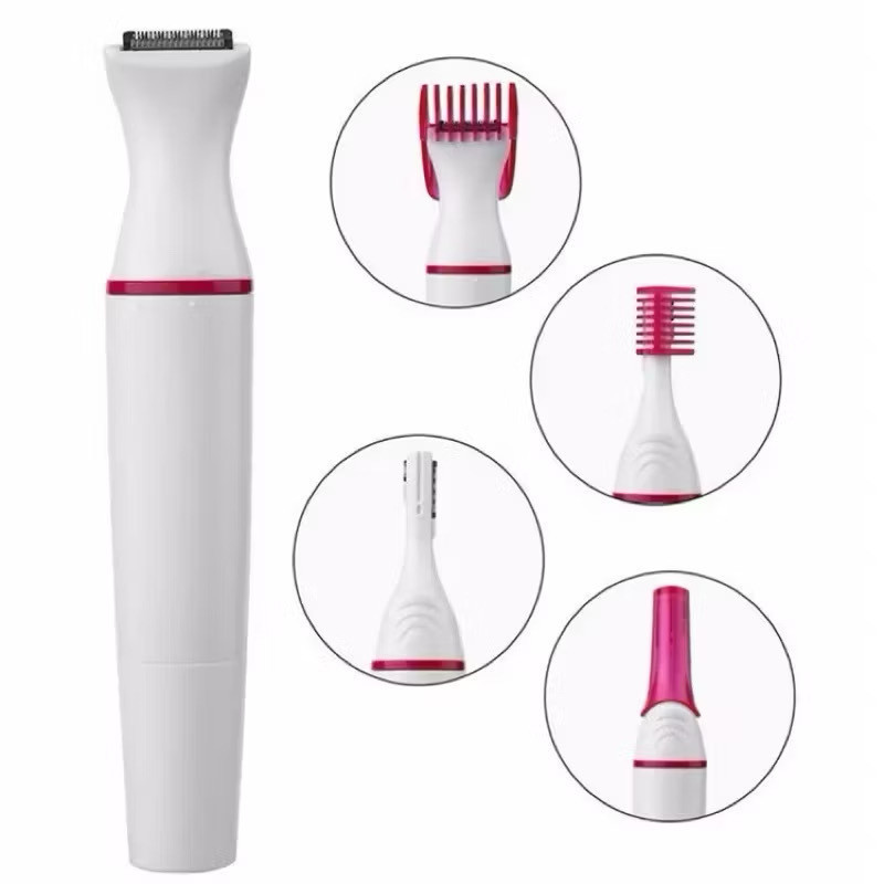 Aparador Cortador Depilador Feminino 5 em 1 de Pelos Sobrancelhas e Intimo ANJGG